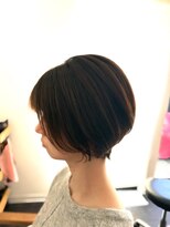 ナンバーフォーナチュラル(NO4 natural)&nbsp;40. 黒髪ショート/ショートボブ/似合わせ/ツヤ感/垢抜け