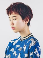 オト(Oto)&nbsp;ピンクバイオレットのショートボブ