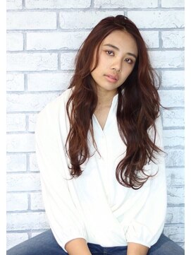 アースコアフュールボーテ 新潟中野山店 (EARTH coiffure beaute) 大人可愛いロングスタイル