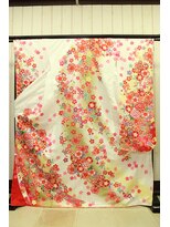 ルナクレセント (Luna crescent)&nbsp;振袖A-１ ￥11500～(着付料込み)　＊　成人式プラン　￥20000～