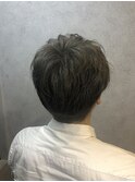 外ハネボブ/アッシュブラウン/ネオウルフ/デザインカラー
