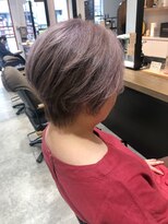 ビヨウシツ ポスタ&nbsp;グラデーションボブ×さくらカラー　正木ゆかり