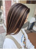 #ハイライト #カラー #ケアブリーチ #ハイトーン #髪質改善