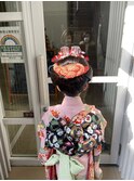 7歳七五三【ヘアメイク着付け18700円】日本髪は+2200円