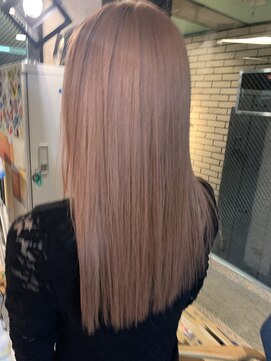 ラフ 難波店(LAFF) #黒髪#ボブルフ#ネビージュ#小顔#ワンレン