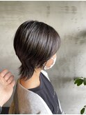 個性派ショートウルフ
