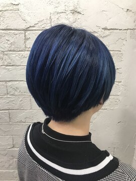 アジールヘア 所沢プロペ通り店(agir hair) ブルーカラー
