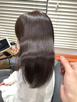 マイル(mile) 【mileマイル】乾かすだけでサラサラになれる美髪ストレート