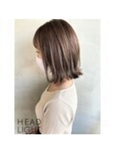 人気NO,1カラー「ミルクティーベージュ」     [小倉/平和通/髪質改善/学割U24/ブリーチ/ダブルカラー/ボブ]
