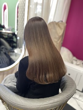 ルフレ 新宿本店1st(Reflet) ベージュカラー×髪質改善トリートメント　#新宿