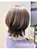 ショコラベージュボブルフベビーバング