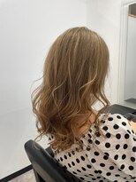 フォーディー(for D)&nbsp;Hair Salon for D ×　コテ巻きヘア