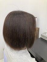 ビーズカラー 鶴岡エスモール店&nbsp;【B'ｓ】30代40代50代人気◎艶×モノトーン/ショートボブ