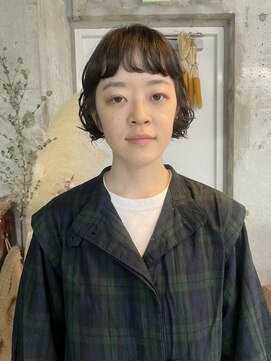 シック(sick) ボブ×パーマ