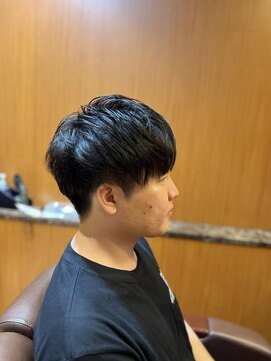 ヘアモード キクチ 銀座店 銀座　理容室　メンズナチュラルマッシュ