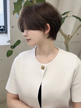 ビュー フクオカ(VIEW FUKUOKA) 大人似合わせレイヤーカット30代40代50代ショート×アースカラー