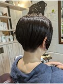 襟足すっきりショート