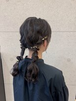 ツインヘアアレンジ