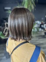 アローズ 荒尾店(arose)&nbsp;シースルーバングオリーブしっとり艶カラー