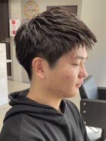 フイ 新宿3丁目(Hui)&nbsp;ハイトーンカラー/マッシュパーマ/アースカラー/men's/