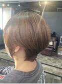 大人可愛いマッシュショートボブウルフカット◎30代40代50代60代