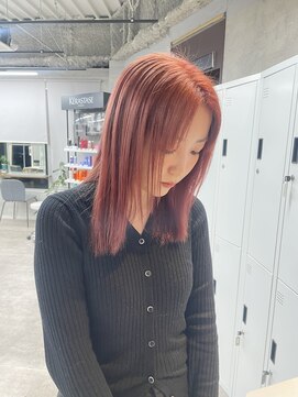 リミットバイアフィナー 大宮店(limit by Afinar) ピンクオレンジ