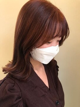 エクファ ヘア シェリル 草津 南草津店(ex-fa hair cherir) フェミニンロング似合わせカットミディアムスパイキーショート