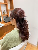 オリーブ(OLIVE)&nbsp;ハーフアップ