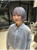顔周りカット/ブルベカラー