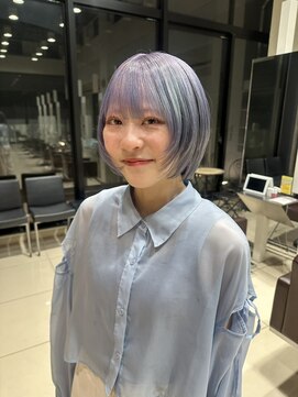 ザザ ZA/ZA 茗荷谷 顔周りカット/ブルベカラー