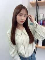 リシェル(RICHEL)&nbsp;ツルサラストレートヘア　簡単スタイリング　小顔ヘア