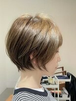 ジュベ 別府店(juve.) 別府ショートボブ顔まわりレイヤーカット髪質改善カラー30代