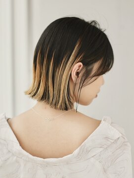 フェリチタ フィロ 大泉学園(FELICITA filo) くびれショートボブ40代50代グレイカラー白髪染め白髪ぼかし