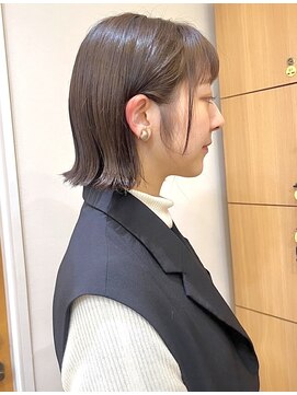 モリオ フロム ロンドン 成増店 【morio成増/宇佐美】切りっぱなしボブ