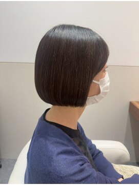 Rayne'人形町/水天宮前/髪質改善縮毛矯正/美髪/ショートボブ【12/8 OPEN（予定）】 黒髪/オリーブグレー/小顔/ココアベージュ/水天宮前駅