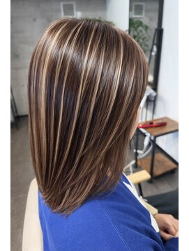 サロンドユニック(salon de UNIC) コントラストハイライトベージュ