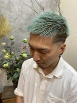 ジュラク(JURAKU) メンズベリーショート×サワーグリーン