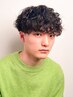 メンズ骨格診断カット+ツイストスパイラルパーマ+クイックヘッドスパ