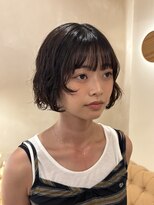 ラヴィズム 栄店(LUVISM)&nbsp;ミディアム/パーマ/レイヤー/顔周りレイヤー/ボブ/艶カラー