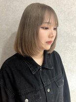 サーカス 町田(circus)&nbsp;ベージュ×レイヤーボブ♪