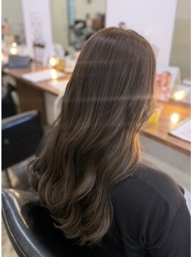 エファッセ 行田店(efface) ナチュラルカラー×巻き髪ロング
