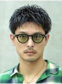 リバースセンターパートダウンバングアクティブショート渋谷
