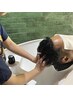 【メンズ限定】【温→冷】　カット×スパ10分×炭酸シャンプー　　￥6760