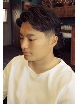 キリン(Ki★Lin.)&nbsp;フェード×かき上げ毛流れニュアンスパーマ