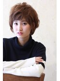 【四百倍スタイル】大人かわいい小顔ショート