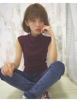 ネオリーブアイム 横浜西口店(Neolive aim)&nbsp;Neolive aim  柔らかい印象のワンカールボブ