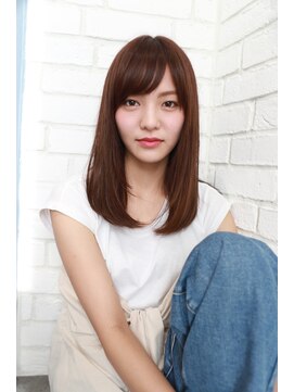 アヘッド(ahead) ツヤ感ナチュラルセミディ