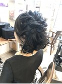 大人モードウェーブボブヘアアレンジ【ヘアアレンジ　立川】
