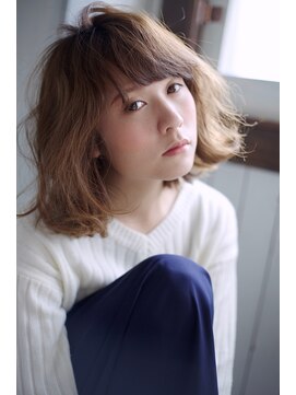 クレドガーデン 柏(CRED GARDEN) グレージュ前下がりボブシースルーバングくびれヘア20代30代40代