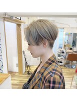 レンク(LENC)&nbsp;Coast.かりあげベリーショート×ハンサムショート×小顔